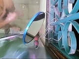 Peludo flagrado gozando gostoso no banheiro da empresa
